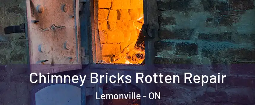 Chimney Bricks Rotten Repair Lemonville - ON