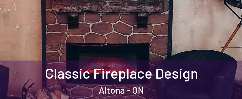  Classic Fireplace Design Altona - ON