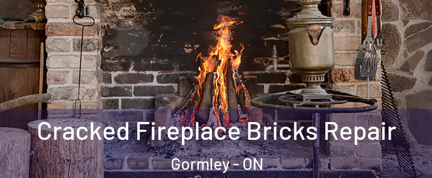  Cracked Fireplace Bricks Repair Gormley - ON