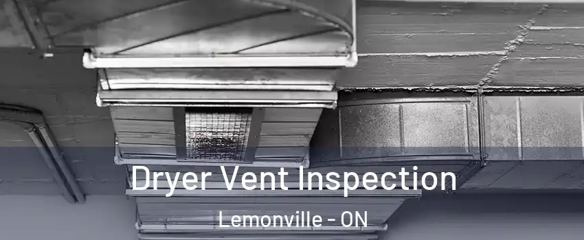  Dryer Vent Inspection Lemonville - ON