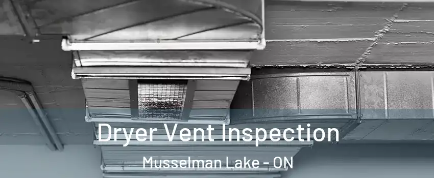  Dryer Vent Inspection Musselman Lake - ON