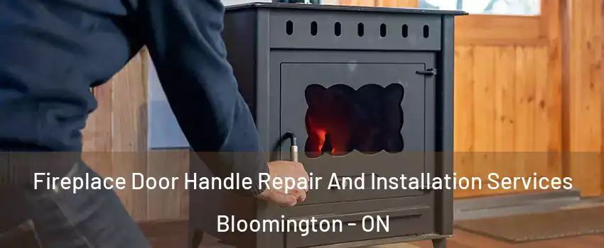  Fireplace Door Handle Repair And Installation Services Bloomington - ON
