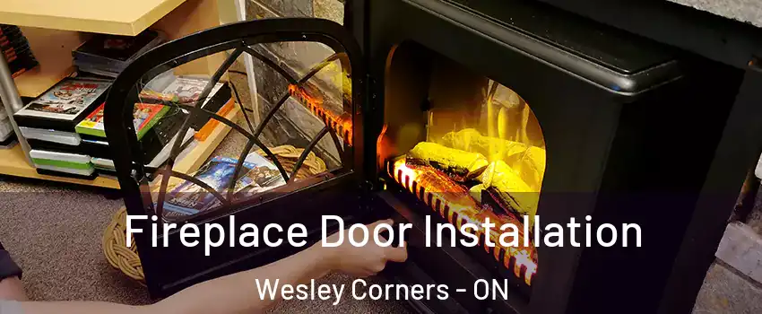  Fireplace Door Installation Wesley Corners - ON