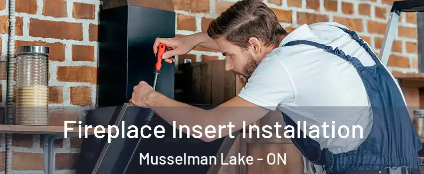 Fireplace Insert Installation Musselman Lake - ON