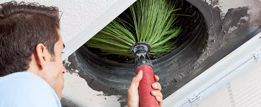 Clogged Air Duct Cleaning Process in Ringwood, ON