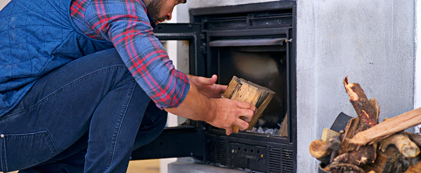 Old Broken Fireplace Repair And Replacement in Ringwood, ON