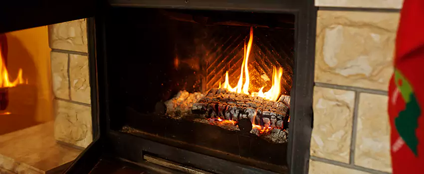Commercial Prefabricated Fireplace Replacement in Ringwood, Ontario
