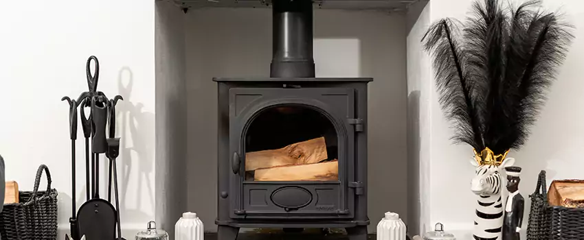 Thelin Hearth Products Providence Pellet Insert Fireplace Installation in Ringwood, ON