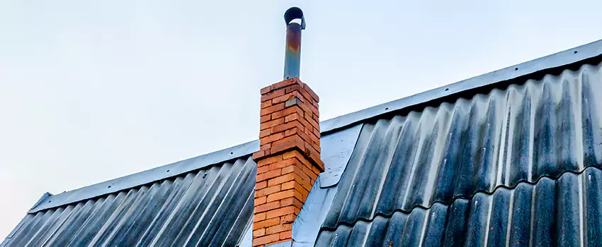 Aluminium Chimney Flashing Repair in Ringwood, ON