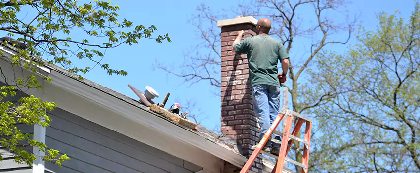 Chimney Crown Repair in Ringwood, Ontario