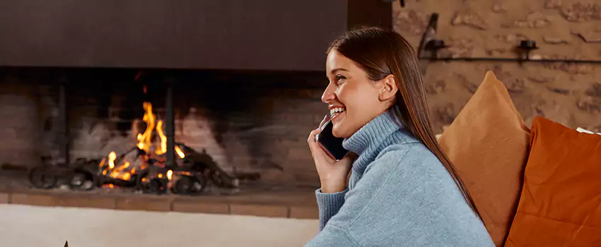Dimplex Built-In Electric Fireplace Installation in Ringwood, ON
