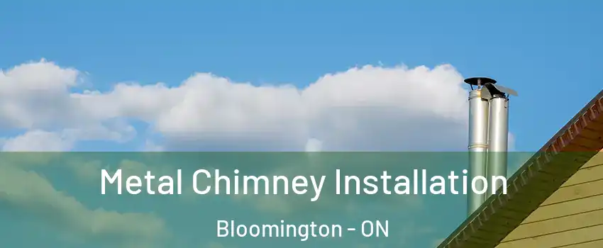  Metal Chimney Installation Bloomington - ON