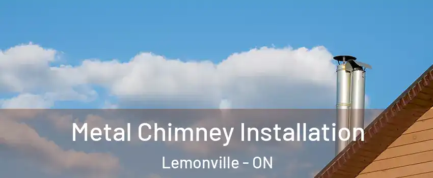  Metal Chimney Installation Lemonville - ON
