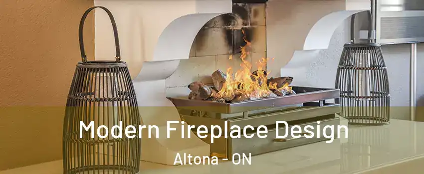  Modern Fireplace Design Altona - ON