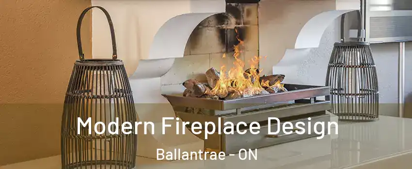  Modern Fireplace Design Ballantrae - ON