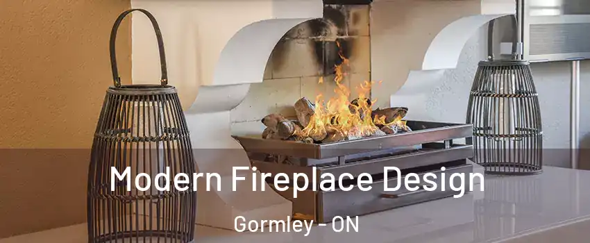  Modern Fireplace Design Gormley - ON