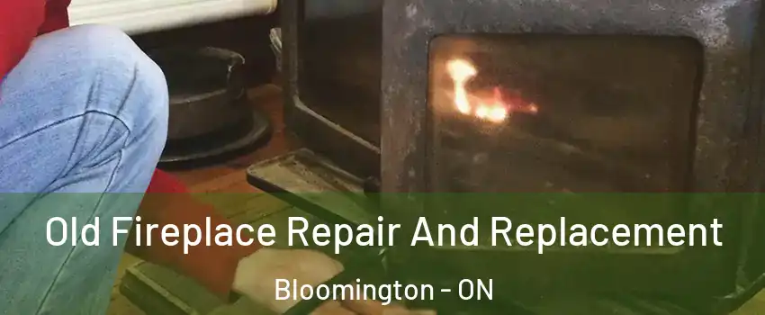  Old Fireplace Repair And Replacement Bloomington - ON