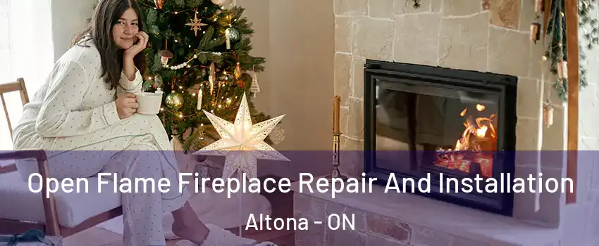  Open Flame Fireplace Repair And Installation Altona - ON