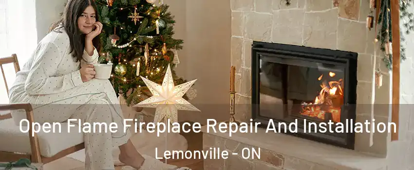  Open Flame Fireplace Repair And Installation Lemonville - ON