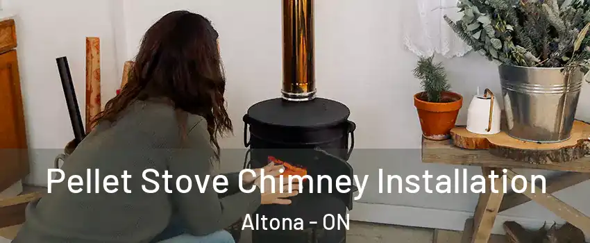  Pellet Stove Chimney Installation Altona - ON