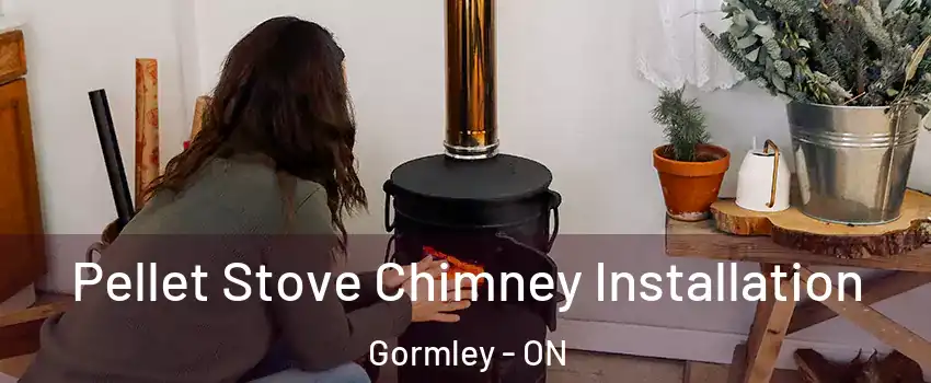  Pellet Stove Chimney Installation Gormley - ON